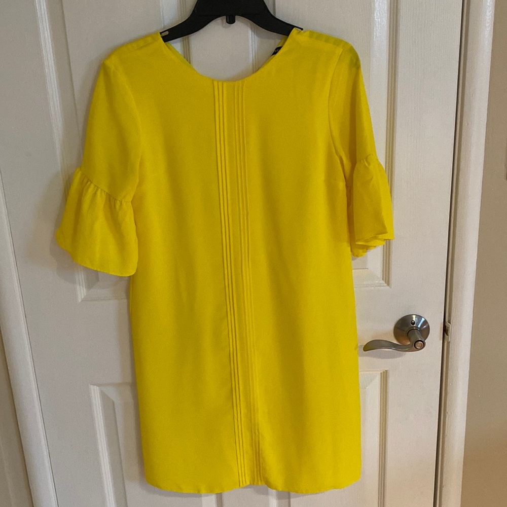 Yellow mini dress in size 36 -S